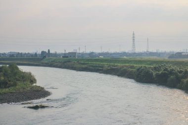 31 Ekim 2013 Toyama kırsalının sonbahar manzarası, Japonya