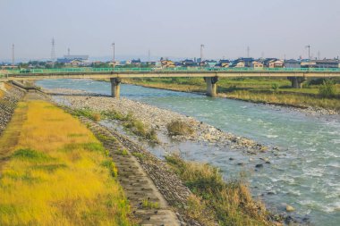 31 Ekim 2013 Toyama kırsalının sonbahar manzarası, Japonya