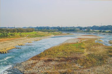 31 Ekim 2013 Toyama kırsalının sonbahar manzarası, Japonya