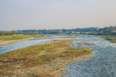 31 Ekim 2013 Toyama kırsalının sonbahar manzarası, Japonya