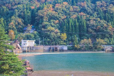 31 Ekim 2013 Toyama kırsalının sonbahar manzarası, Japonya