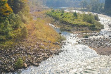 31 Ekim 2013 Toyama kırsalının sonbahar manzarası, Japonya