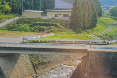 31 Ekim 2013 Toyama kırsalının sonbahar manzarası, Japonya