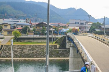 31 Ekim 2013 Toyama kırsalının sonbahar manzarası, Japonya