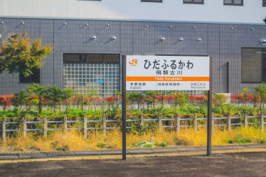 bir JR Takayama hattı yerel tren klasik klasik tren 31 Ekim 2013