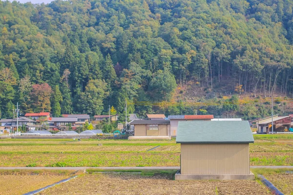Okt 2013 Het Herfstseizoen Landschap Van Het Toyama Platteland Japan — Stockfoto
