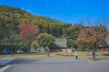 Tarihi Japon Köyü Shirakawago, Japonya 'nın tarihi simgesi 1 Kasım 2013