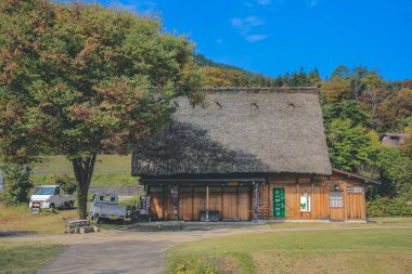 Tarihi Japon Köyü Shirakawago, Japonya 'nın tarihi simgesi 1 Kasım 2013