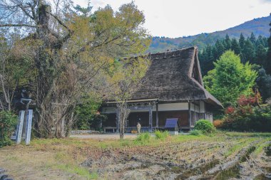 Tarihi Japon Köyü Shirakawago, Japonya 'nın tarihi simgesi 1 Kasım 2013