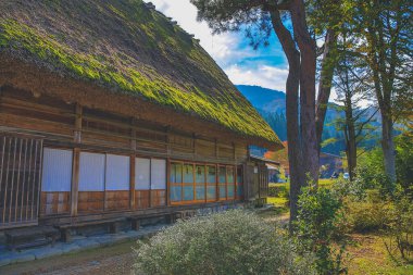 Tarihi Japon Köyü Shirakawago, Japonya 'nın tarihi simgesi 1 Kasım 2013