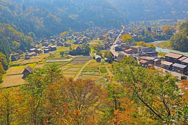 1 Kasım 2013 Shirakawa 'nın Japonya' daki Tarihi Köyleri