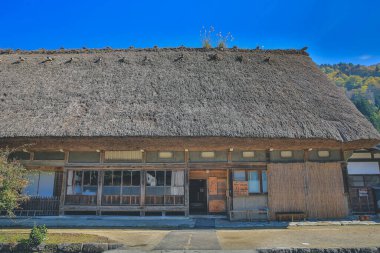 Tarihi Japon Köyü - Shirakawago, Japonya 'nın tarihi simgesi 1 Kasım 2013