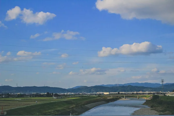 金沢の田園風景2013年11月1日 — ストック写真