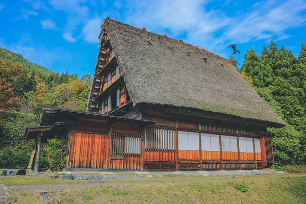 stock image Historical Japanese Village Shirakawago , travel landmark of Japan 1 Nov 2013