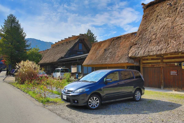 stock image Historical Japanese Village Shirakawago , travel landmark of Japan 1 Nov 2013