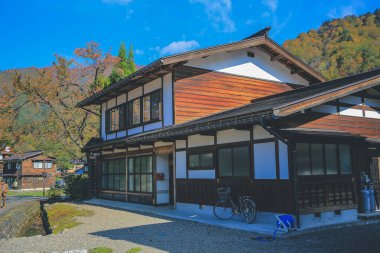 Tarihi Japon Köyü Shirakawago, Japonya 'nın tarihi simgesi 1 Kasım 2013