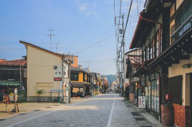 Müzeleri ve eski özel evleri olan eski kasaba bölgesi 31 Ekim 2013