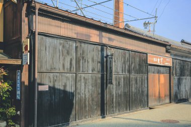 Müzeleri ve eski özel evleri olan eski kasaba bölgesi 31 Ekim 2013