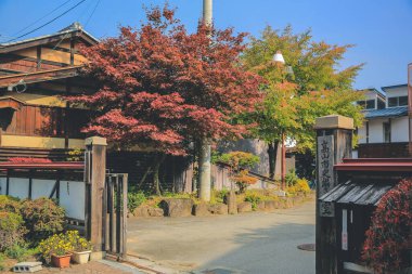 Müzeleri ve eski özel evleri olan eski kasaba bölgesi 31 Ekim 2013