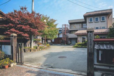 Müzeleri ve eski özel evleri olan eski kasaba bölgesi 31 Ekim 2013