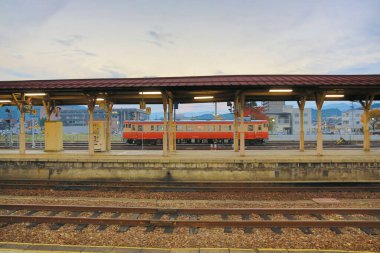 JR Takayama İstasyonu, Japonya 31 Ekim 2013