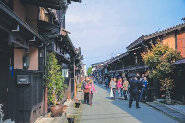 Takayama, iyi korunmuş Edo tarzı sokak ve evleriyle ünlüdür. 31 Ekim 2013