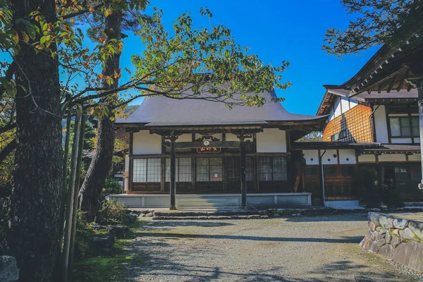 Historical Japanese Village Shirakawago Travel Landmark Japan Nov 2013 — Stock Photo, Image