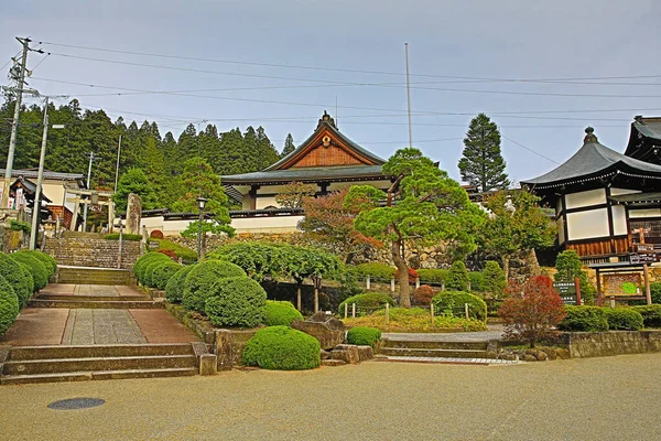 Daioji Unryuji Kyushoji Храм Такаямі Японія Oct 2013 — стокове фото