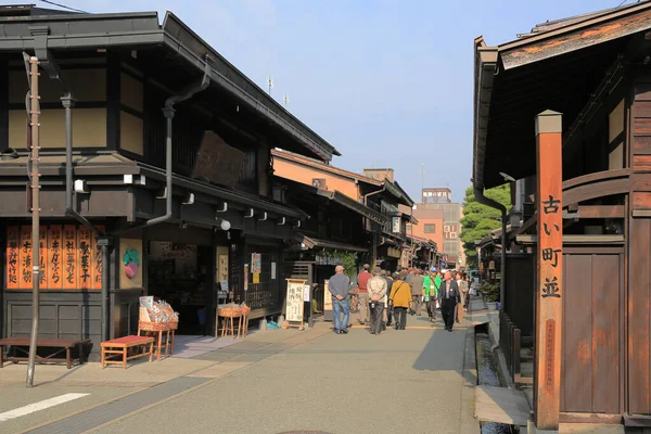 Takayama Famosa Por Sua Rua Estilo Edo Bem Preservada Casas — Fotografia de Stock