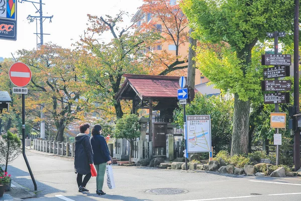 Takayama Známý Pro Své Dobře Zachovalé Edo Stylu Ulice Domy — Stock fotografie