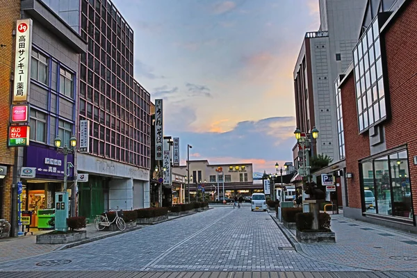 Takayama City Kamisan Machi Traditional Street Präfektur Gifu Okt 2013 — Stockfoto