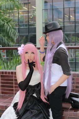 17 Kasım 2013 Japon animasyonu, kostüm modellerini karala