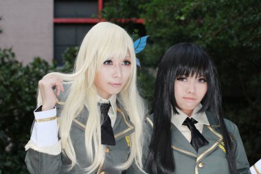 17 Kasım 2013 Japon animasyonu, kostüm modellerini karala