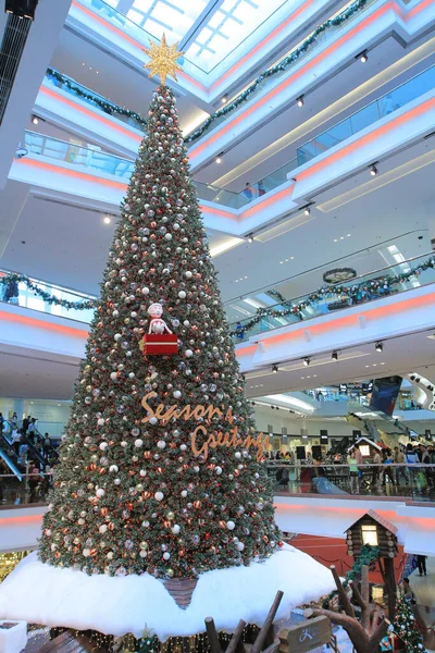 Novembro 2013 Festival Caminhe Decorações Árvore Natal Hong Kong — Fotografia de Stock