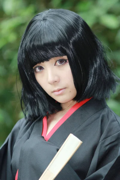 Nov 2013 Japán Anime Cosplay Rajzfilm Cosplay Modellek — Stock Fotó