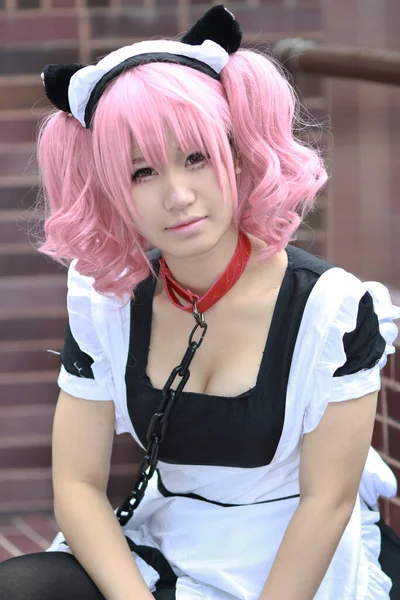 Nov 2013 Japan Anime Cosplay Tecknad Cosplay Modeller — Stockfoto