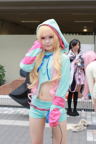 Nov 2013 Japan Anime Cosplay Cartoon Cosplay Models — Stock Photo, Image