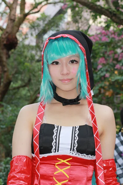 Nov 2013 Japán Anime Cosplay Rajzfilm Cosplay Modellek — Stock Fotó