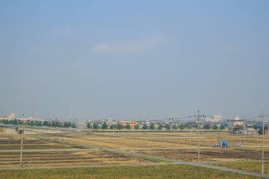 Shinkansen mermi tren hattı 2 Kasım 2013 'ten bir görüntü