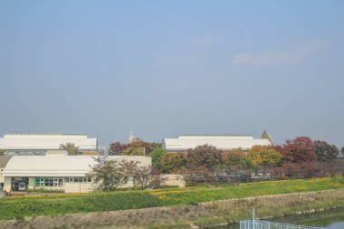 Shinkansen mermi tren hattı 2 Kasım 2013 'ten bir görüntü