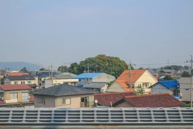 Shinkansen mermi tren hattı 2 Kasım 2013 'ten bir görüntü