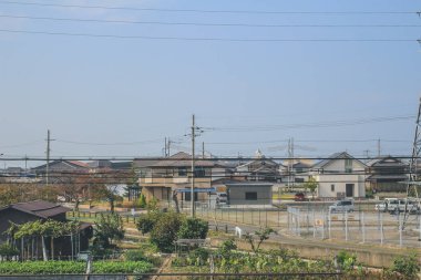 Shinkansen mermi tren hattı 2 Kasım 2013 'ten bir görüntü