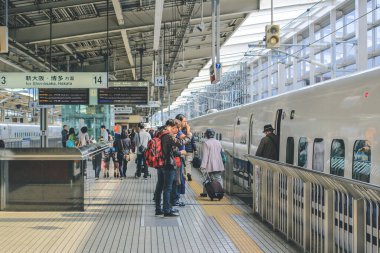 Yeni ana hat, Shinkansen hızlı treni Japonya 2 Kasım 2013