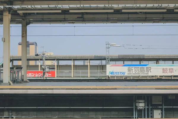 Maibara Station Järnvägsstation Maibara Shiga Nov 2013 — Stockfoto