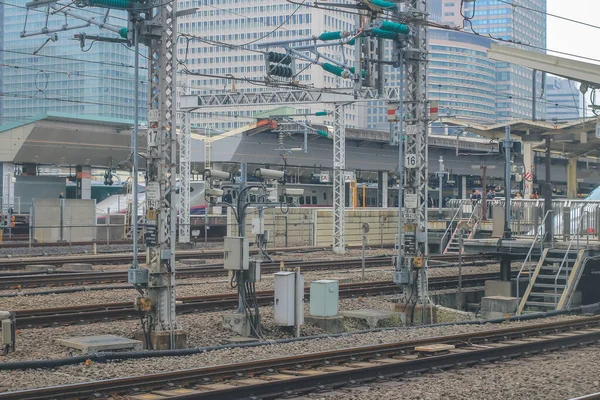 Het Uitzicht Vanuit Shinkansen Bullet Train Line Nov 2013 — Stockfoto
