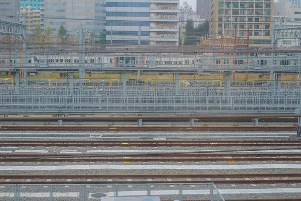 Der Blick Aus Dem Shinkansen Bullet Train Line Nov 2013 — Stockfoto