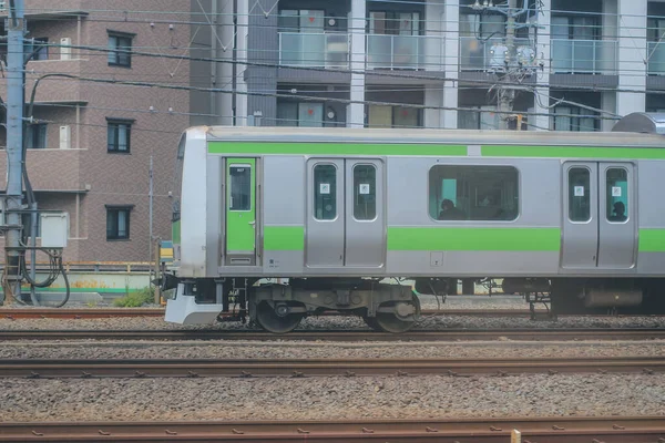 Vista Desde Línea Tren Bala Shinkansen Nov 2013 — Foto de Stock