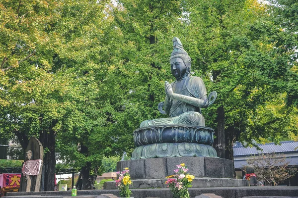 Une Statue Bouddha Asakusa Japon Nov 2013 — Photo