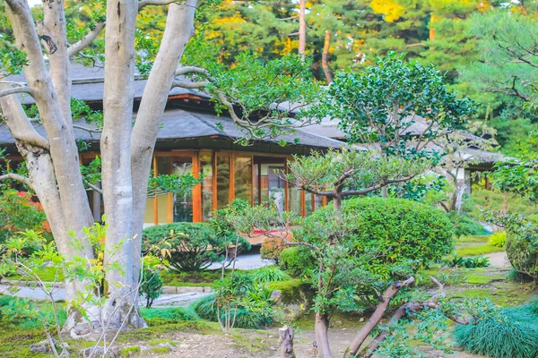 stock image the landscape of Kenroku Garden, Kanazawa, Japan 1 Nov 2013