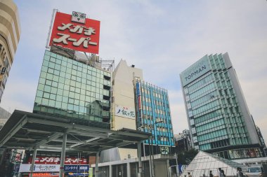 Tokyo 'daki genel sokak manzarası, 3 Kasım 2013